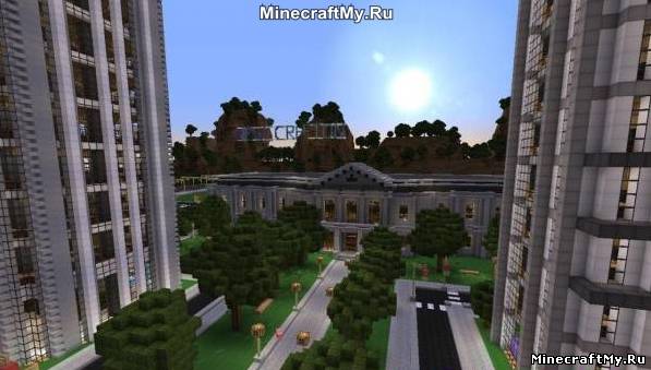 Нью-Йорк (New-York) - карта для Minecraft
