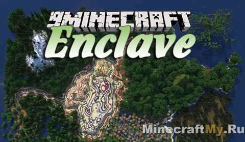 Карта Enclave на выживание 1.7.10/1.7.9