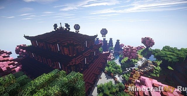 Asian Inspired (большой дом) Map