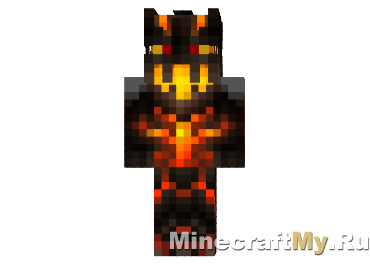 Скин Nether Warrior для Майнкрафт