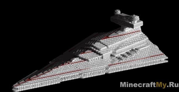 Карта космического корабля на Майнкрафт 1.10.2
