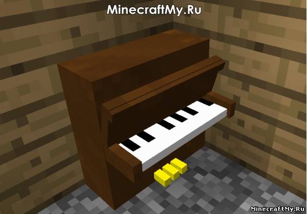 MusicCraft [1.4.6/1.4.7] - Пианино в майнкрафт