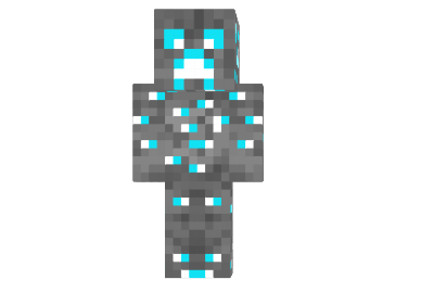 Скин "Алмазный крипер" для Minecraft 1.5.1