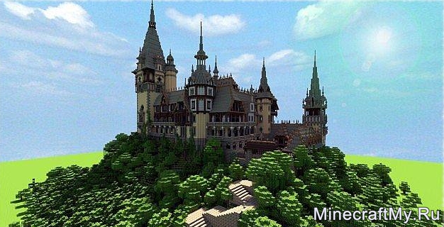 Карта "Замок XIX века" для Minecraft скачать