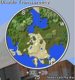 Мод Rei’s Minimap для Minecraft 1.6.1