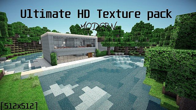 Текстурпак Ultimate HD Modern для Minecraft 1.5.2