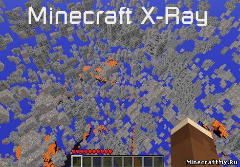 Мод x-Ray для Minecraft 1.6.1 скачать