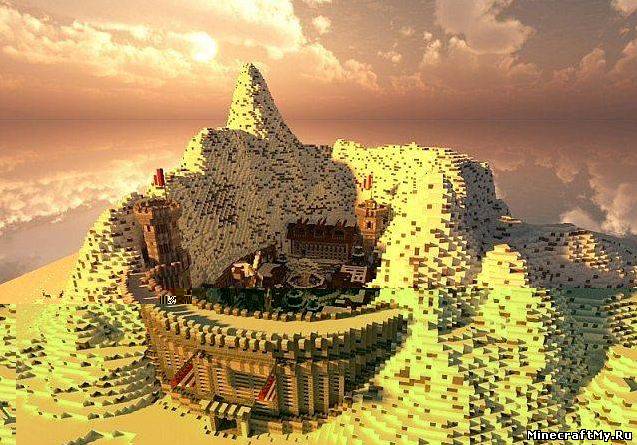Карта "Красивый Замок" для Minecraft