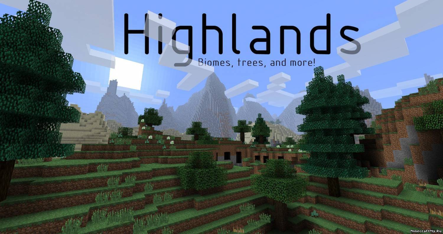 Мод Highlands для Minecraft [1.6.2]