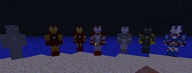 Мод Iron Man Armors Mod для Minecraft [1.6.2]