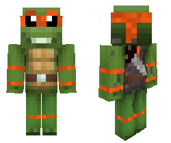 Скин Микеланджело для minecraft